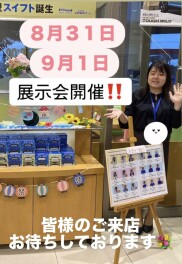 週末に展示会＆保険診断会開催！